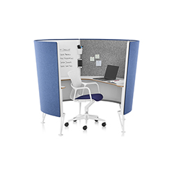 展望遮挡式个人办公台 理查德·霍尔布鲁克  herman miller家具品牌