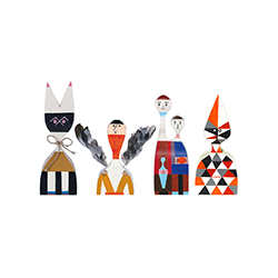 木娃娃 No.9-12 亚历山大·吉拉德  创意家具 - 附件