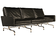Modern Leather Office Sofa Poul Kjaerholm-PK31-3