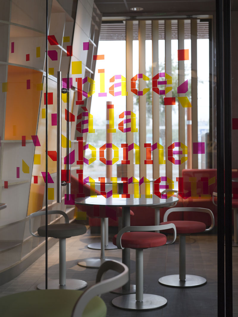 McDonald's restaurant furniture design